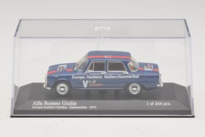 Alfa Romeo Giulia Europa-Testfahrt Sizilien-Hammerfest Minichamps 1:43 400120905 Métal Moulé — image 4 sur 5