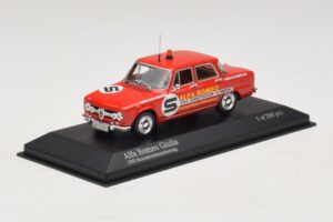 Alfa Romeo Giulia ONS Rennstreckensicherung 1973 Minichamps 1:43 400120994 Métal Moulé — image 2 sur 5