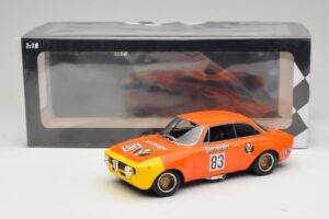 Alfa Romeo GTA 1300 Junior #83 Jagermeister R. Maschke DRM 1972 Minichamps 1:18 155721283 Métal Moulé — image 6 sur 6