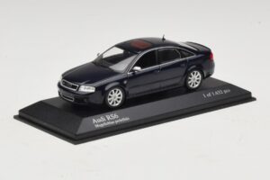 Audi RS6 C5 Bleu Métallisé Minichamps 1:43 400011702 Métal Moulé — image 2 sur 5