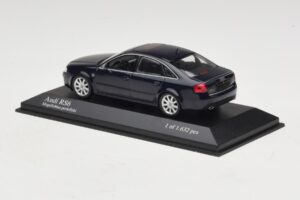 Audi RS6 C5 Bleu Métallisé Minichamps 1:43 400011702 Métal Moulé — image 3 sur 5