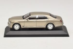 Bentley Mulsanne Or Métallisé Minichamps 1:43 40433 Métal Moulé