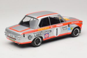 BMW 2002 Ti #1 Team Leru S. Manhalter 1000km Osterreichring Winner 1974 Minichamps 1:18 155742601 Métal Moulé — image 2 sur 6