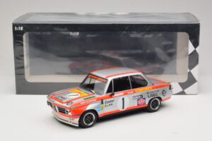 BMW 2002 Ti #1 Team Leru S. Manhalter 1000km Osterreichring Winner 1974 Minichamps 1:18 155742601 Métal Moulé — image 6 sur 6
