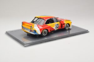 BMW 3.0 CSL Art Car Alexander Calder #51 H. Poulain / S. Posey / J. Guichet 24 Hours of Le Mans 1975 Minichamps 1:18 80430150 — image 2 sur 7