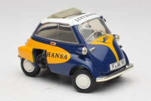BMW Isetta 250 Lufthansa Revell 1:18 08926 Métal Moulé — image 6 sur 8