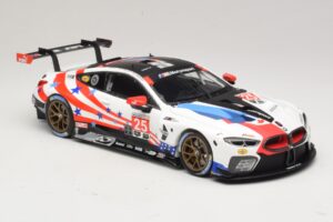 BMW M8 GTE #25 BMW Team RLL B. Auberlen / A. Sims 6 Hours of Watkins Glen 2018 Minichamps 1:18 155182995 Métal Moulé — image 4 sur 6