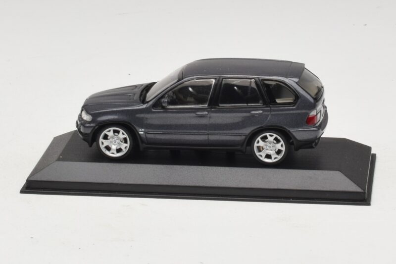 BMW X5 E53 4.4i Gris Métallisé Boîte De Remplacement Minichamps 1:43 80420393166-R1 Métal Moulé