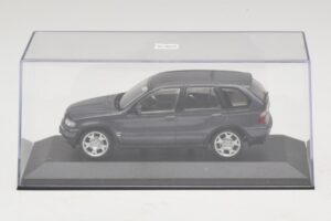 BMW X5 E53 4.4i Gris Métallisé Boîte De Remplacement Minichamps 1:43 80420393166-R1 Métal Moulé — image 4 sur 5