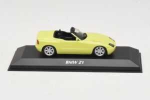 BMW Z1 E30 Jaune Maxichamps 1:43 940020100 Métal Moulé