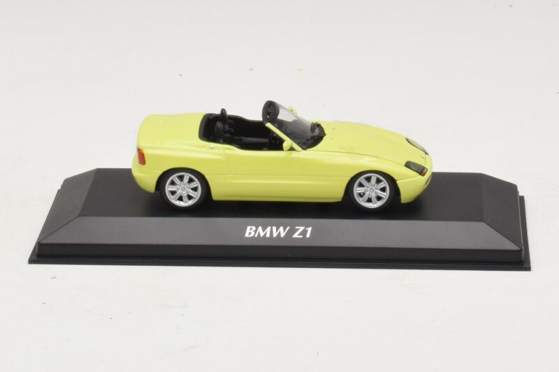 BMW Z1 E30 Jaune Maxichamps 1:43 940020100 Métal Moulé