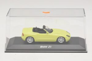 BMW Z1 E30 Jaune Maxichamps 1:43 940020100 Métal Moulé — image 4 sur 5