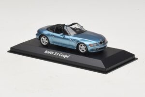 BMW Z3 Bleu Maxichamps 1:43 940024331 Métal Moulé — image 3 sur 5