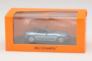 BMW Z3 Bleu Maxichamps 1:43 940024331 Métal Moulé — image 5 sur 5