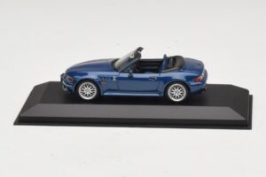 BMW Z3 E36/7 1.8 M Package Bleu Boîte De Remplacement Minichamps 1:43 80429411714-R1 Métal Moulé
