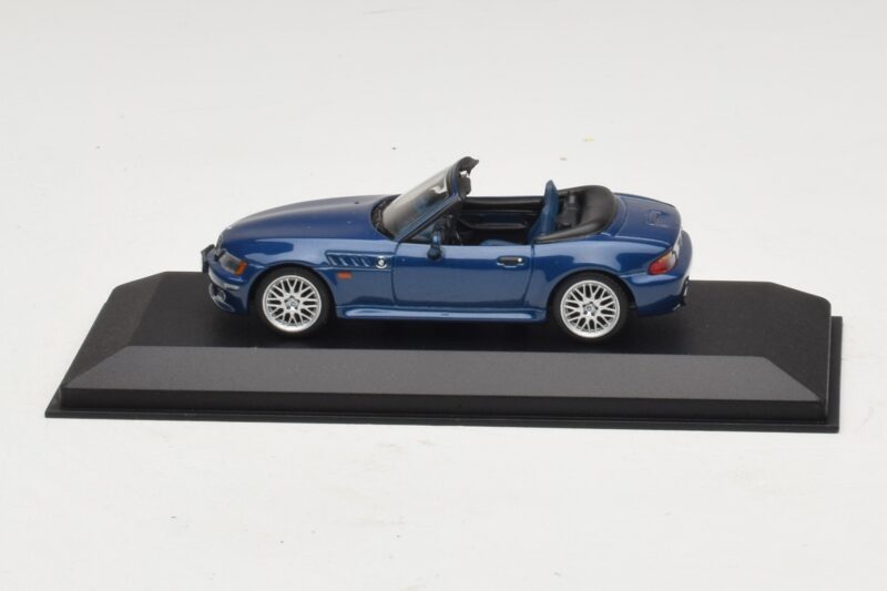 BMW Z3 E36/7 1.8 M Package Bleu Boîte De Remplacement Minichamps 1:43 80429411714-R1 Métal Moulé