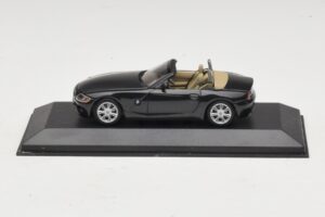 BMW Z4 E85 Noir Métallisé Boîte De Remplacement Minichamps 1:43 80420144055-R1 Métal Moulé