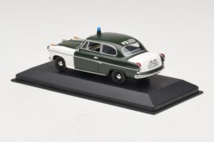 Borgward Isabella Polizei Frankfurt Minichamps 1:43 400096090 Métal Moulé — image 3 sur 5