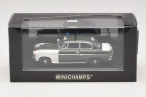 Borgward Isabella Polizei Frankfurt Minichamps 1:43 400096090 Métal Moulé — image 5 sur 5
