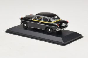 Borgward Isabella Taxi Noir Minichamps 1:43 400096095 Métal Moulé — image 3 sur 5