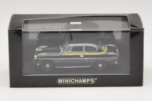 Borgward Isabella Taxi Noir Minichamps 1:43 400096095 Métal Moulé — image 5 sur 5