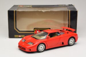 Bugatti EB110 Rouge Bburago 1:18 3055-P1 Métal Moulé — image 8 sur 8