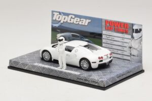 Bugatti Veyron Blanc Top Gear Édition Minichamps 1:43 519431100 Métal Moulé — image 3 sur 5