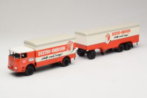 Bussing LU 11/16 Remorque Fourgon Dextro Energen Minichamps 1:43 499073940 Métal Moulé