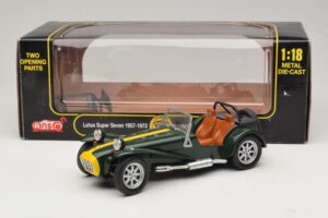 Caterham Super Seven Vert Anson 1:18 30317-W1 Métal Moulé — image 6 sur 6