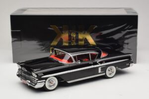 Chevrolet Bel Air Impala Coupe Noir KK-Scale 1:18 KKDC181592 Métal Moulé — image 6 sur 6