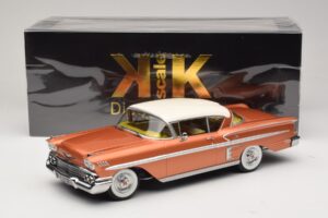Chevrolet Bel Air Impala Coupe Cuivre & Crème KK-Scale 1:18 KKDC181591 Métal Moulé — image 6 sur 6