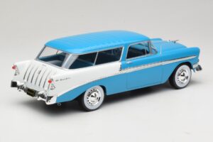 Chevrolet Bel Air Nomad Turquoise & Blanc KK-Scale 1:18 KKDC181292 Métal Moulé — image 2 sur 6