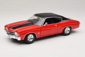 Chevrolet Chevelle SS454 Rouge Maisto 1:18 31890-P1 Métal Moulé