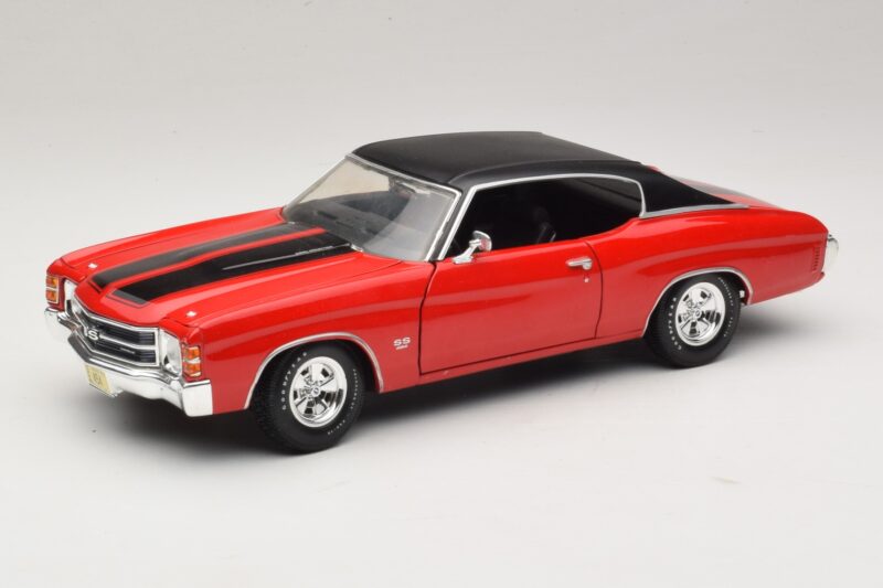Chevrolet Chevelle SS454 Rouge Maisto 1:18 31890-P1 Métal Moulé