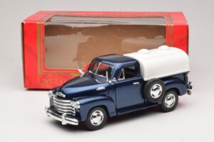 Chevrolet Pickup Bleu Mira 1:18 6270 Métal Moulé — image 8 sur 8