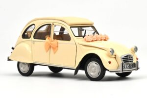 Citroen 2CV Wedding Gift Beige Norev 1:18 181475 Métal Moulé — image 2 sur 3