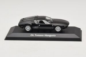 De Tomaso Mangusta Noir Maxichamps 1:43 940127121 Métal Moulé