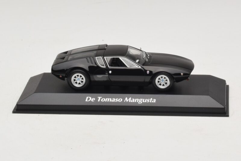 De Tomaso Mangusta Noir Maxichamps 1:43 940127121 Métal Moulé