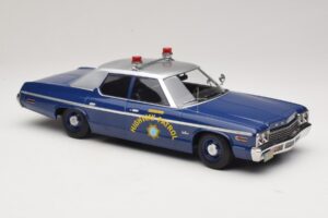 Dodge Monaco Nevada Highway Patrol Bleu & Argent KK-Scale 1:18 KKDC181155 Métal Moulé — image 4 sur 6