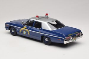 Dodge Monaco Nevada Highway Patrol Bleu & Argent KK-Scale 1:18 KKDC181155 Métal Moulé — image 5 sur 6