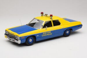 Dodge Monaco New York State Police Jaune & Bleu KK-Scale 1:18 KKDC181156 Métal Moulé