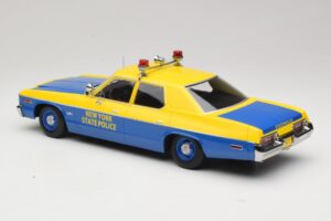 Dodge Monaco New York State Police Jaune & Bleu KK-Scale 1:18 KKDC181156 Métal Moulé — image 5 sur 6
