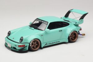 Porsche 911 964 RWB Kashiwa Blue GT Spirit 1:18 GT569 Résine