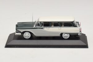 Edsel Bermuda Break Vert Foncé Blanc Minichamps 1:43 400082013 Métal Moulé
