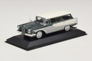 Edsel Bermuda Break Vert Foncé Blanc Minichamps 1:43 400082013 Métal Moulé — image 2 sur 5