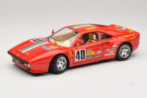 Ferrari 288 GTO #40 Rouge Bburago 1:18 3027-P4 Métal Moulé