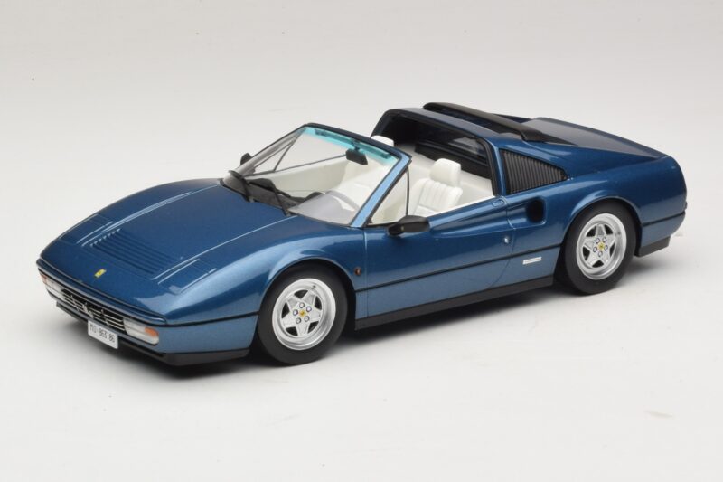 Ferrari 328 GTS Bleu Métallisé KK-Scale 1:18 KKDC180553 Métal Moulé