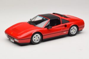 Ferrari 328 GTS Rouge Avec Intérieur Noir KK-Scale 1:18 KKDC180551 Métal Moulé — image 2 sur 7