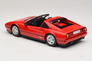 Ferrari 328 GTS Rouge Avec Intérieur Noir KK-Scale 1:18 KKDC180551 Métal Moulé — image 6 sur 7
