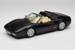 Ferrari 328 GTS US Version Noir Miami Vice Sonny KK-Scale 1:18 KKDC181702 Métal Moulé